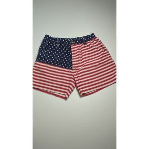 Men's CHUBBIES Shorts American Flag Medium
